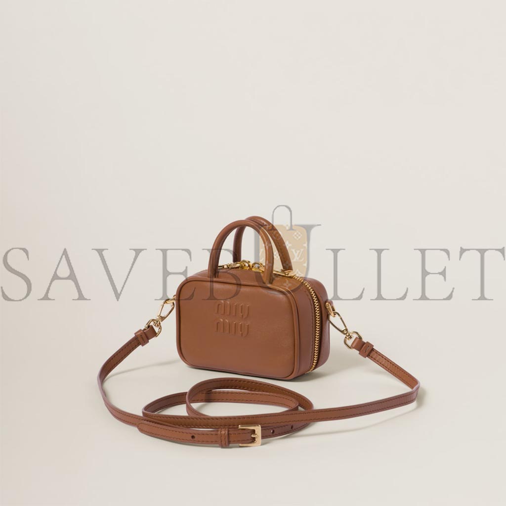 MIU MIU LEATHER MICRO BAG 5NR020 (10.5*4cm)